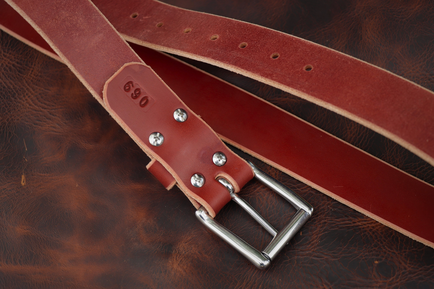 The Original Heritage Leather Belt 1 ½’’ (Chestnut)