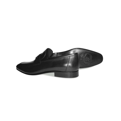 Zapatos mocasines con hebilla Corrente 5760 H - Negro