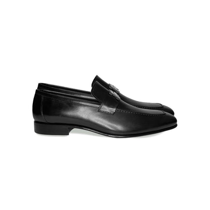 Zapatos mocasines con hebilla Corrente 5760 H - Negro