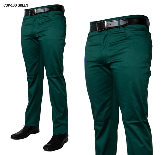 Vaqueros elásticos Prestige CP-100 para hombre - Verde