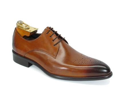 Carrucci KS479-04 Signature Oxford con cordones - Coñac