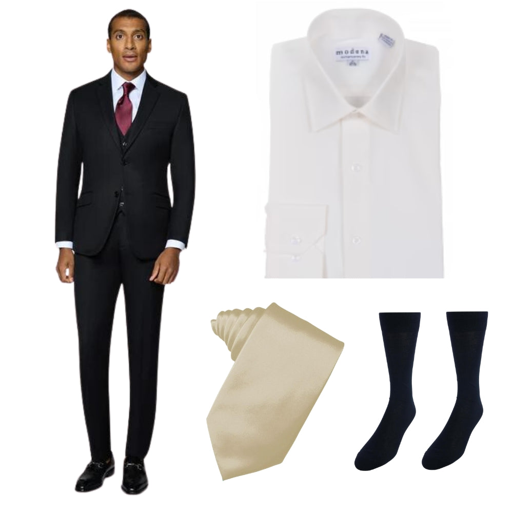 El paquete de traje completo