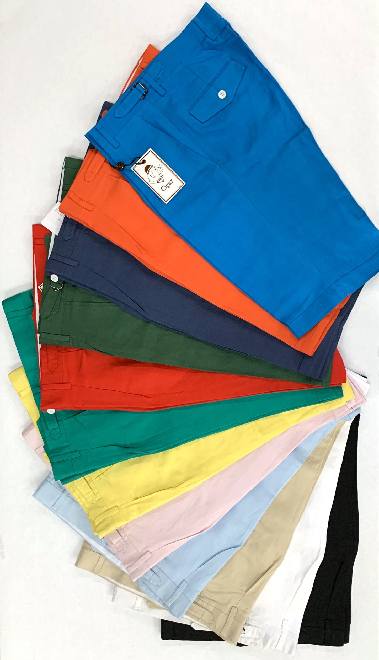 Bergamo Elegant LS-780 Pantalón corto liso 